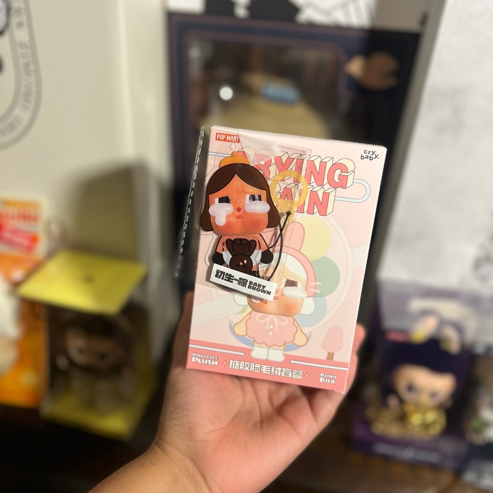 Pop Mart Crying Again Secret Baby Brown (1/72)